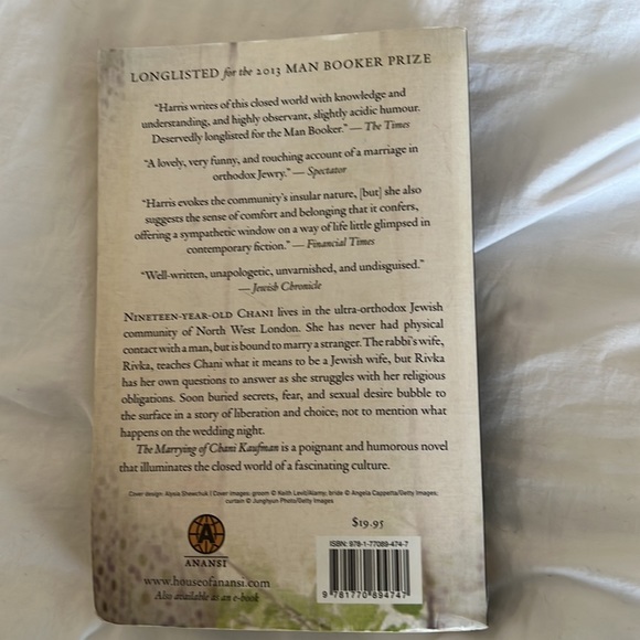 Novel/Book: The Marrying of Chani Kaufman - Picture 2 of 5